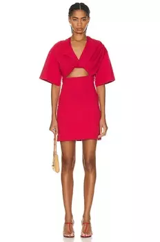 Платье Jacquemus La Robe T-Shirt Bahia, цвет Red 1