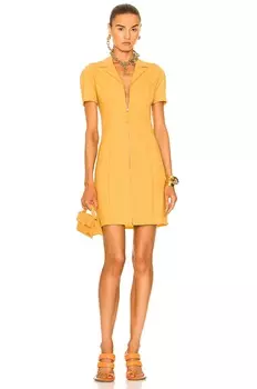 Платье Jacquemus La Robe Tangelo, оранжевый