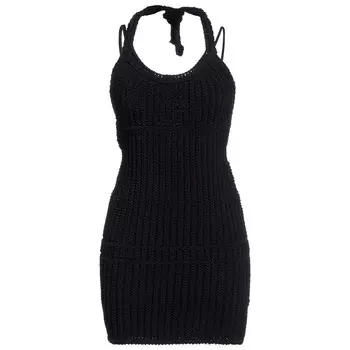 Платье Jacquemus Short, черный