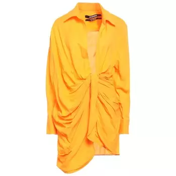 Платье Jacquemus Short, оранжевый