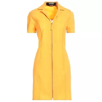 Платье Jacquemus Short, желто-оранжевый