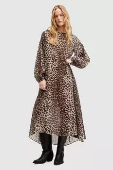 Платье JANE LEPPO Allsaints, мультиколор