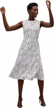 Платье Jane - Мульти произвольной формы M.M.LaFleur, цвет Multicolor