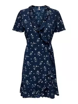 Платье JDY ALBA, ночной синий/пыльно-синий