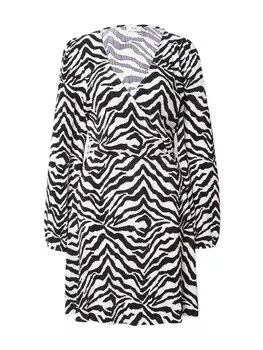 Платье JDY BRAVO, черный/белый