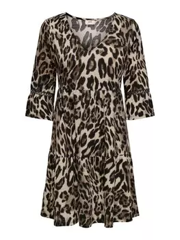 Платье JDY JDYDORA DODO, цвет Cream/Dark beige