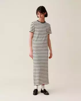 Платье Jean Toto в матросскую полоску Claudie Pierlot, мультиколор