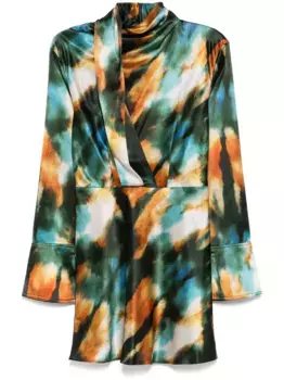 Платье Jeffries Acler, зеленый