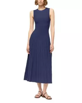 Платье Элиз STAUD, синий