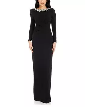 Платье Энн Dress the Population, черный