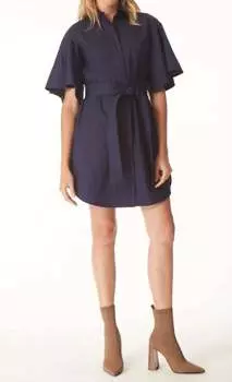 Платье Эрика в темно-синем цвете GILNER FARRAR