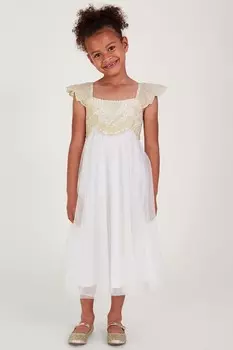 Платье Эстелла Monsoon, металлик