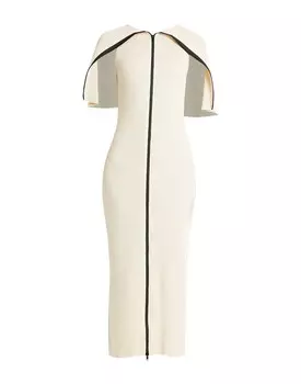 Платье Jil Sander, бежевый