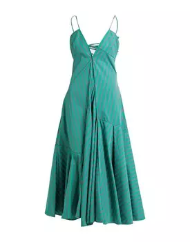 Платье Jil Sander, зеленый