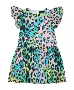 Платье John Richmond, мультиколор