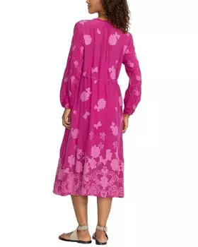 Платье Johnny Was Petite Daisy Leonna, розовый