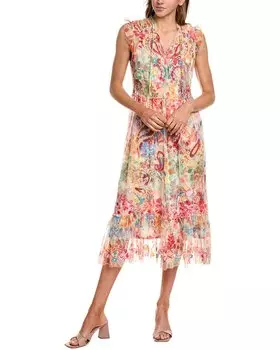 Платье Johnny Was Petite Mazzy Tie, цвет multi
