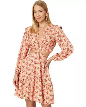 Платье Joie Maeve, цвет Vibrant/Red/Multi