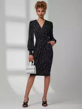 Платье Jolie Moi Gwen Spot, черный