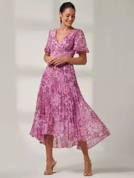 Платье Jolie Moi Vanya Chiffon Maxi, цвет purple/multi