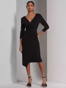 Платье Jolie Moi Violetta Bodycon Midi, черный