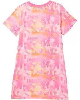 Платье Jordan Essentials All Over Print Dress, цвет Pinksicle