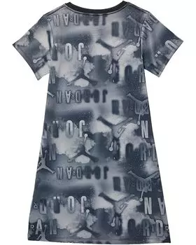 Платье Jordan Essentials All Over Print Dress, черный