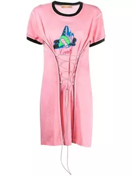 Платье Josefine со шнуровкой CORMIO, розовый