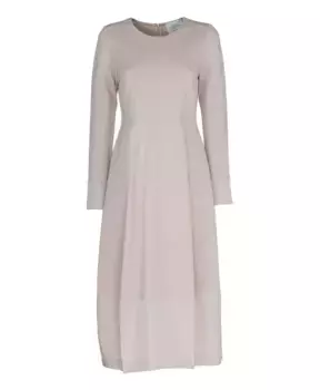 Платье Юбка Баллон с карманами Vicario Cinque, бежевый