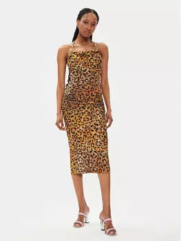 Платье Just Cavalli, коричневый