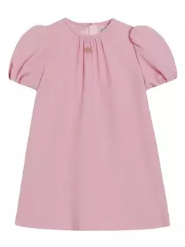 Платье кади Dolce & Gabbana Kids, розовый