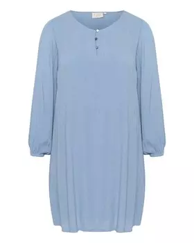 Платье KAFFE CURVE Wilina, светло-синий