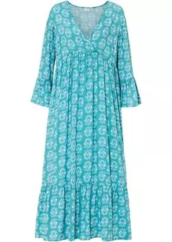 Платье-кафтан Bodyflirt, синий