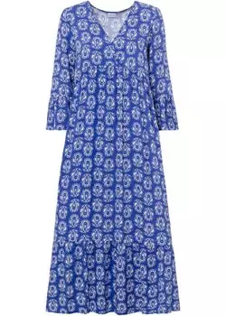 Платье-кафтан Bodyflirt, синий