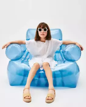 Платье-кафтан для девочки Kids El Corte Ingls, кремово-белый