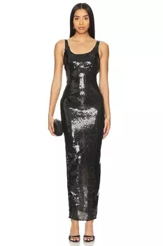 Платье кайя Miscreants, черный