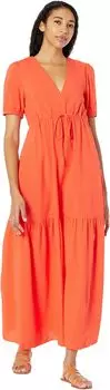 Платье Кантина MANGO, цвет Bright Red