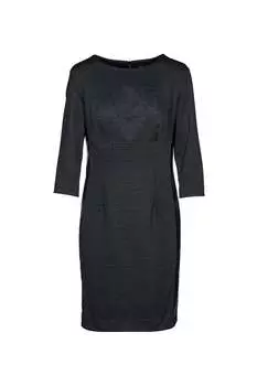 Платье-Карандаш с принтом punto di roma Conquista, черный