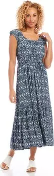 Платье Karen Kane Tiered Midi Dress, цвет Print