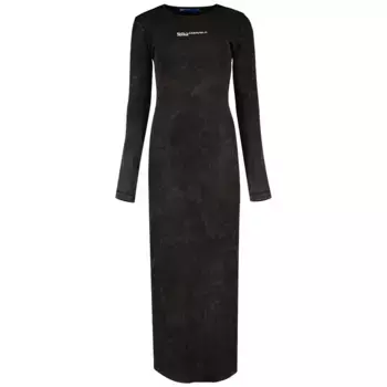 Платье Karl Lagerfeld A1W13005 long sleeve, черный