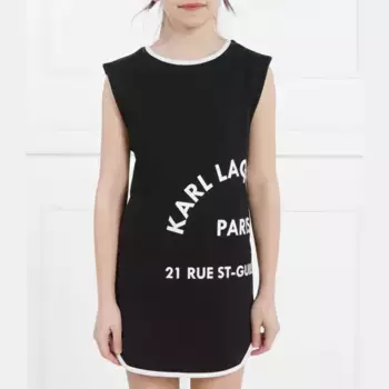 Платье Karl Lagerfeld, черный
