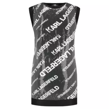 Платье Karl Lagerfeld, черный