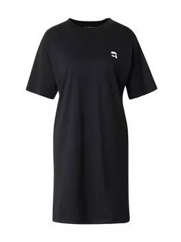 Платье Karl Lagerfeld Ikonik 2.0, черный