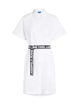 Платье KARL LAGERFELD JEANS, белый