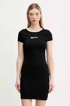 Платье Karl Lagerfeld Jeans, черный