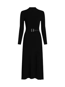 Платье Karl Lagerfeld Knitted dress, черный