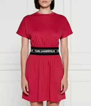Платье Karl Lagerfeld, роза