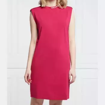 Платье Karl Lagerfeld, розовый