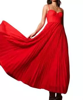 Платье Карли в красном цвете Hutch