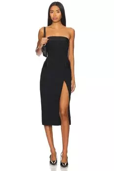 Платье кассия Amanda Uprichard, черный